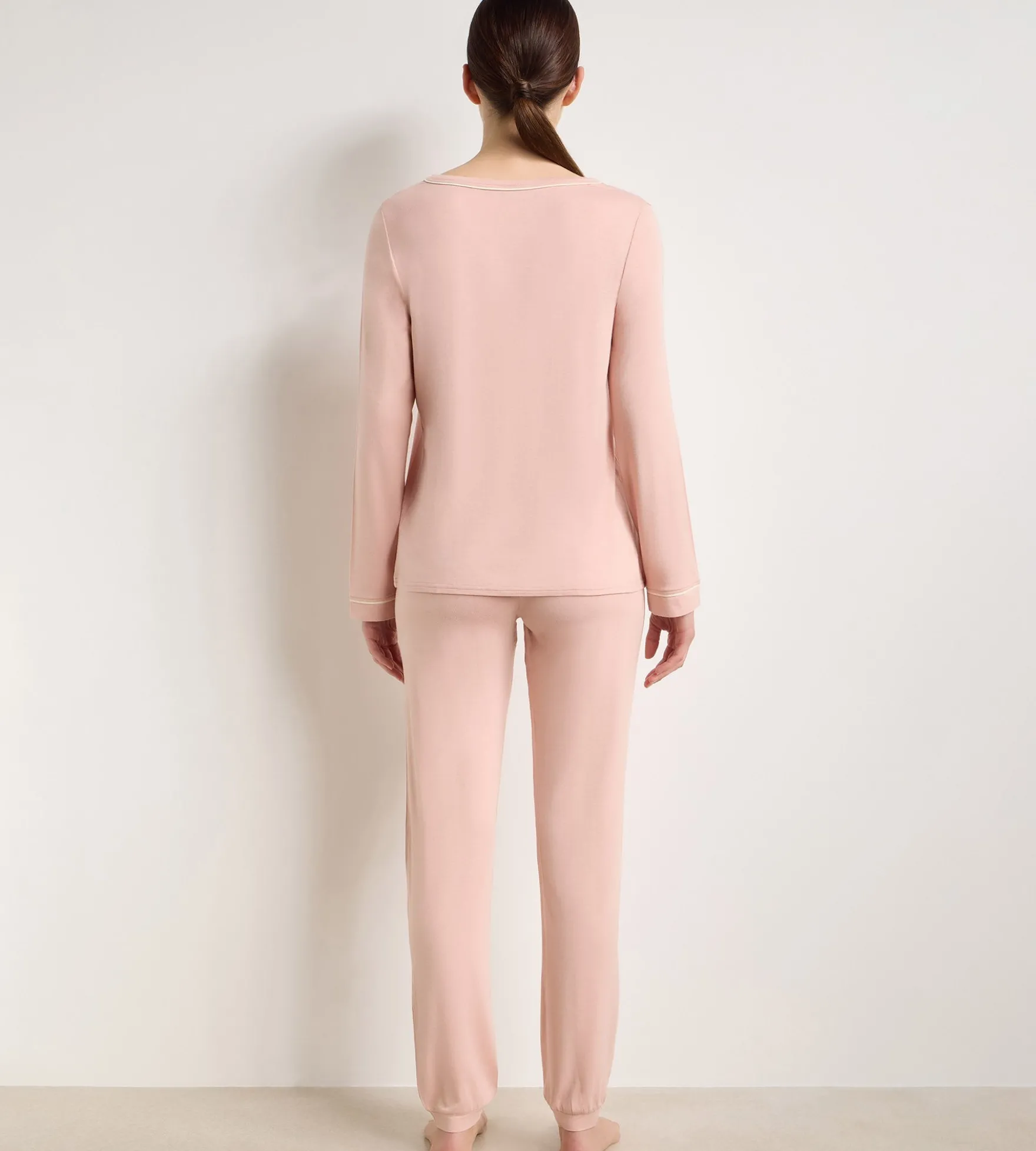 Jogging de pyjama rose poudré Soft Blush