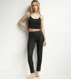 Legging femme effet jean Noir avec poches Dim Relax & Go