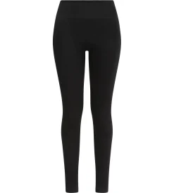 Legging femme Noir côtelé à ceinture extra large Dim Relax & Go