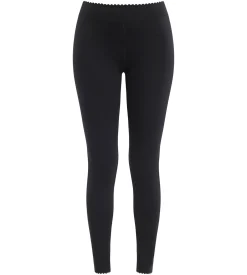 Legging femme opaque en coton stretch Noir Body Touch Easy