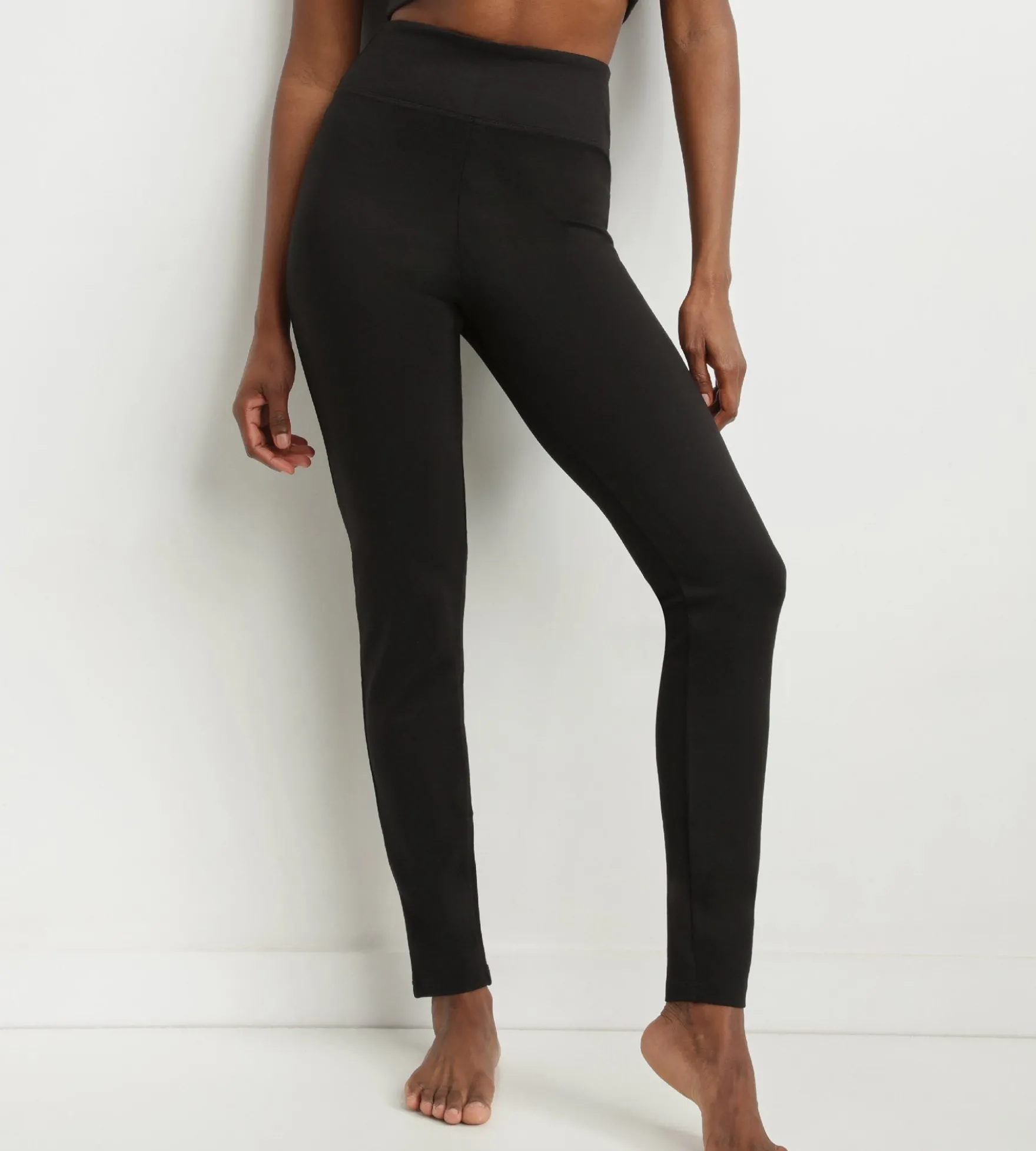 Legging pour femme Noir effet galbant Dim Relax & Go