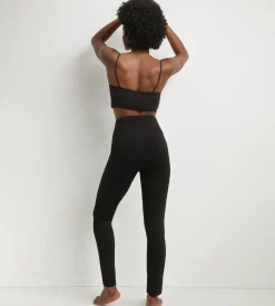 Legging pour femme Noir effet galbant Dim Relax & Go