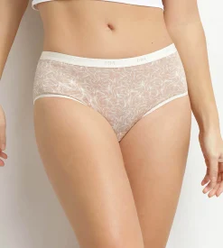 Lot de 5 boxers femme coton stretch motif tropique Les Pockets
