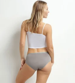 Lot de 5 boxers femme coton stretch à message Les Pockets