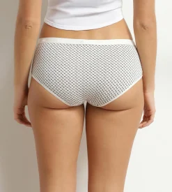 Lot de 5 boxers femme coton stretch logo Dim Les Pockets
