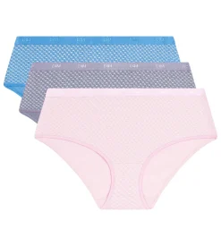 Lot de 3 boxers femme coton stretch logo Dim Les Pockets