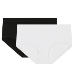 Lot de 2 boxers Femme noir et blanc - Les Pockets