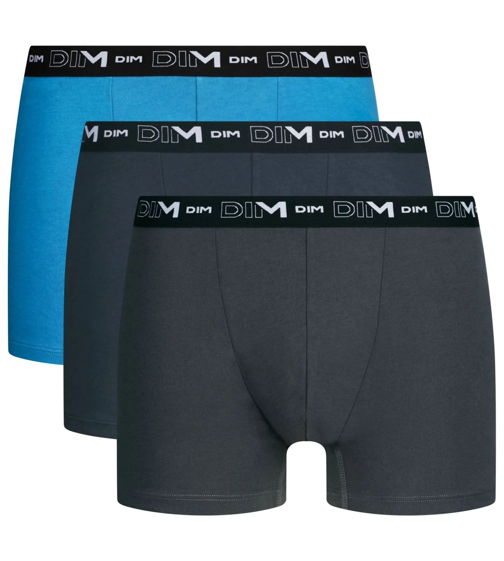 Lot de 3 boxers homme Atlantique Dim Coton Stretch