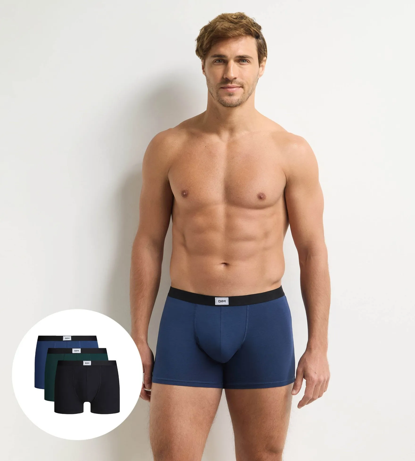 Lot de 3 boxers homme bleu nuit Ultra Resist