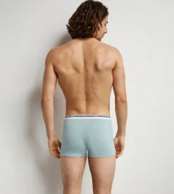 Lot de 3 boxers homme coton stretch Bleu Gris Classic Colors