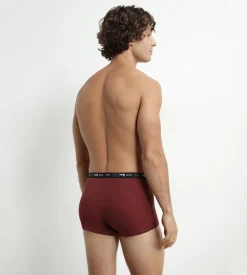 Lot de 3 boxers homme en coton Rouge Vert Dim Coton Stretch