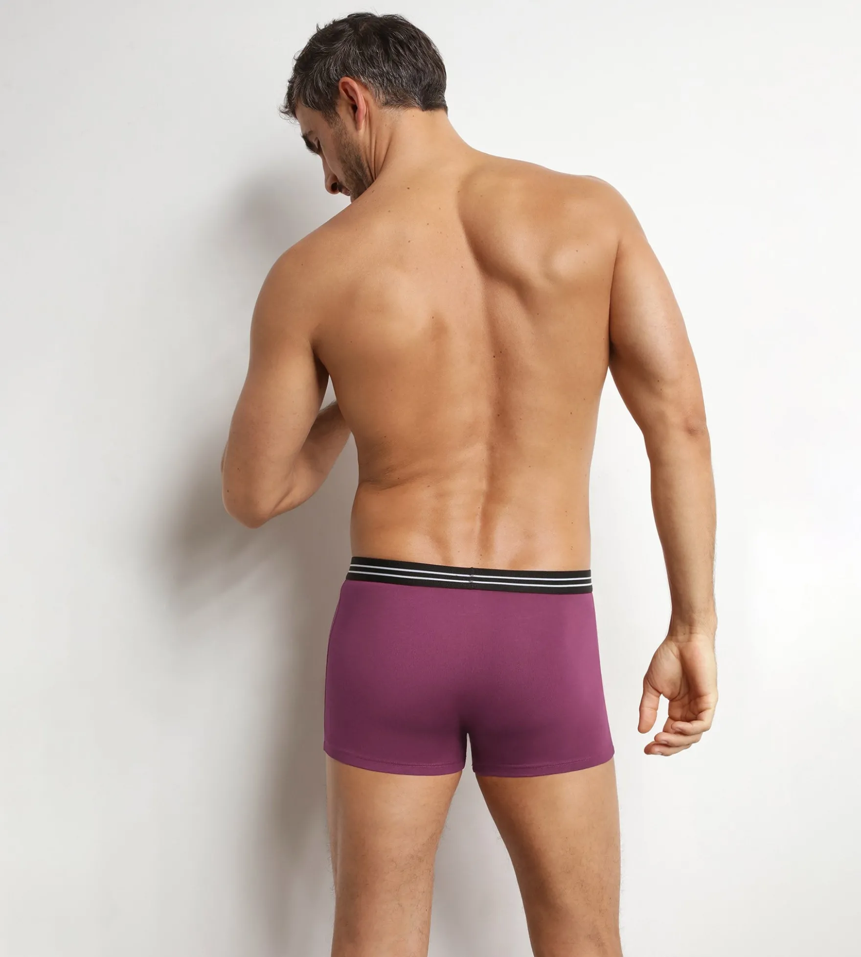 Lot de 4 boxers homme en coton stretch Fusion EcoDim