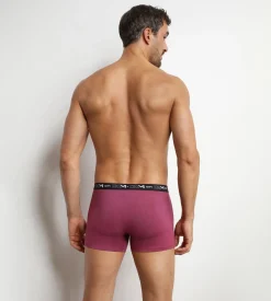 Lot de 3 boxers homme Mauve Eclipse Dim Coton Stretch