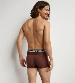 Lot de 2 boxers homme respirants coton et lycra Kaki 3D Flex Air