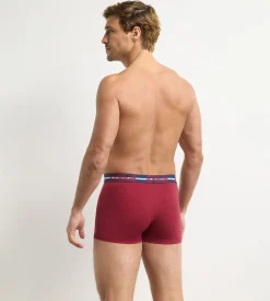 Lot de 3 boxers homme velours, noir, vert bouteille Powerful