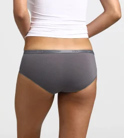Lot de 3 boxers taupe, rose et gris Les Pockets EcoDIM