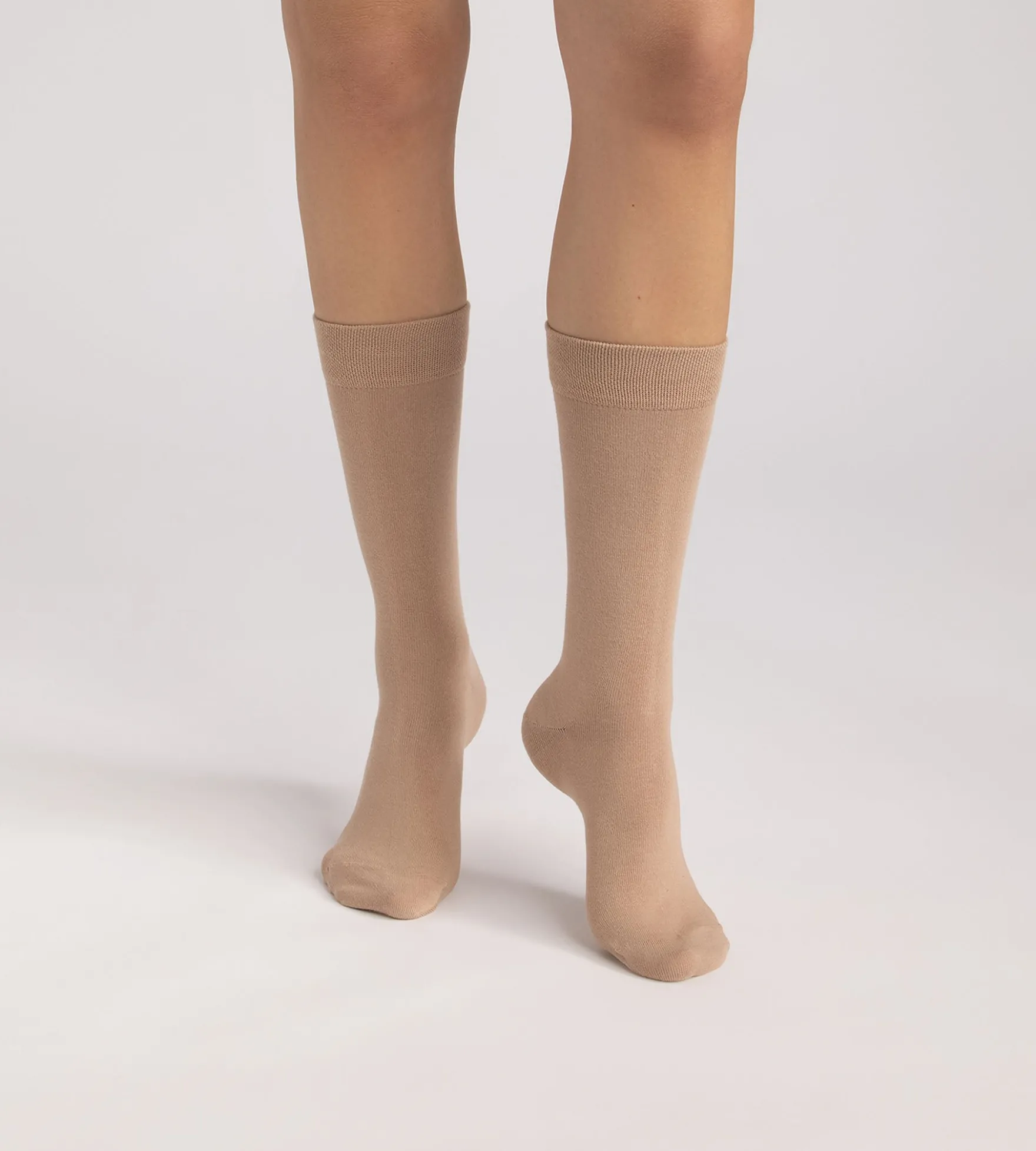 Lot de 3 chaussettes homme Chocolat, cassis, taupe Coton