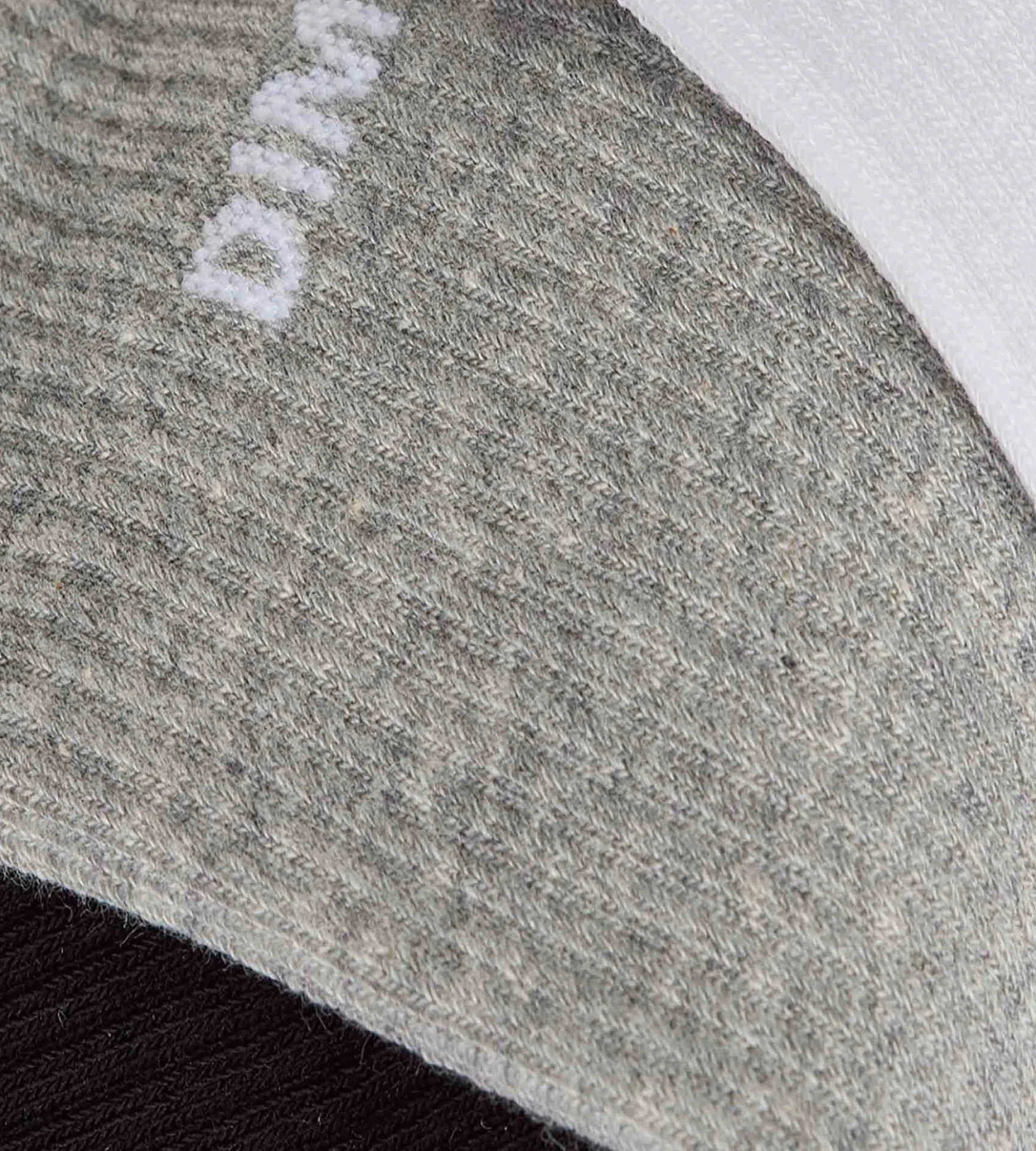 Lot de 3 chaussettes sport homme coton noir, blanc, gris Original