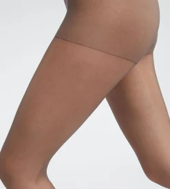 Lot de 2 collants transparents en Lycra renforcé Gris Ultra Resist