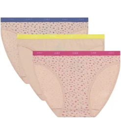 Lot de 3 culottes en coton stretch aux motifs fluos Les Pockets