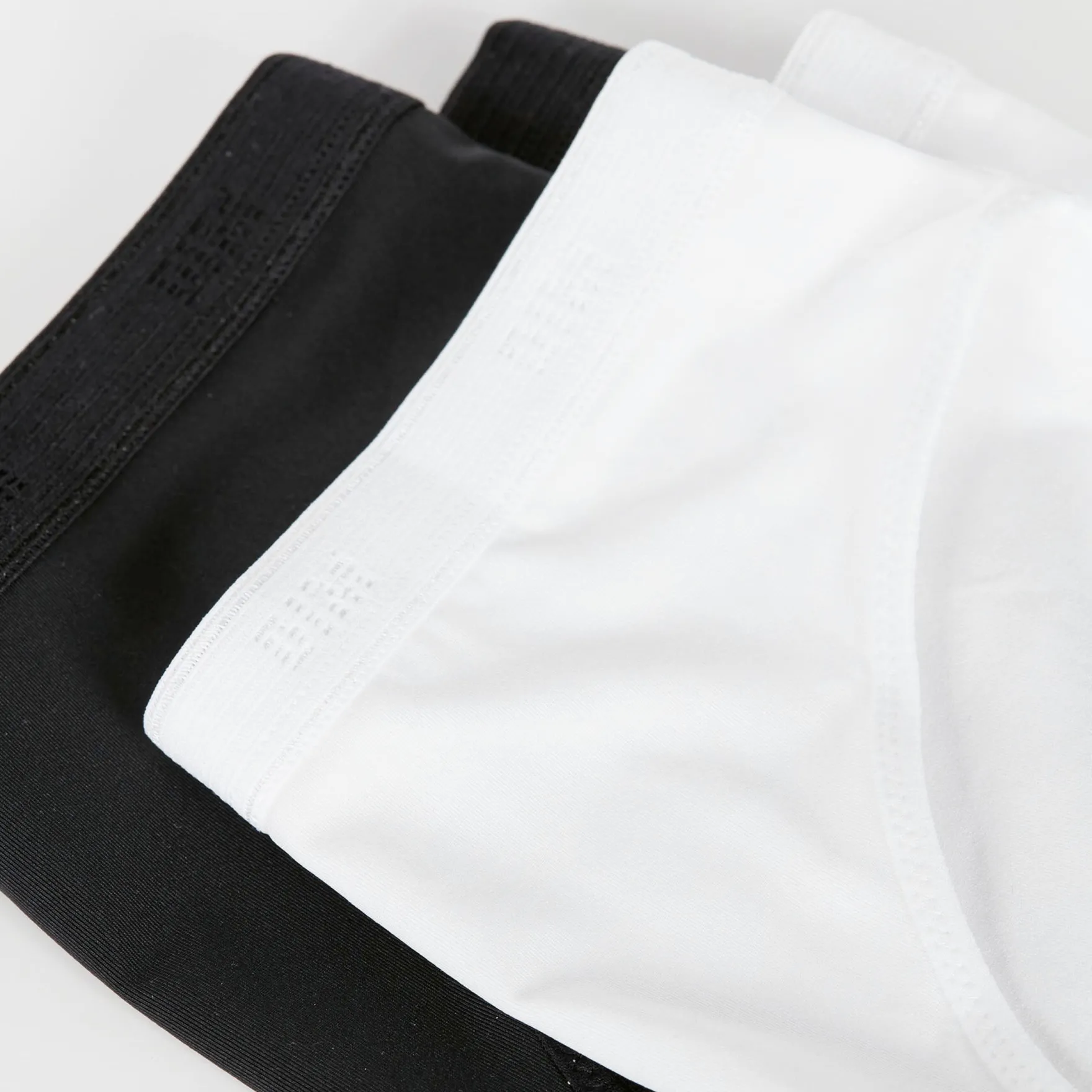 Lot de 2 culottes fille blanches - Pocket Micro