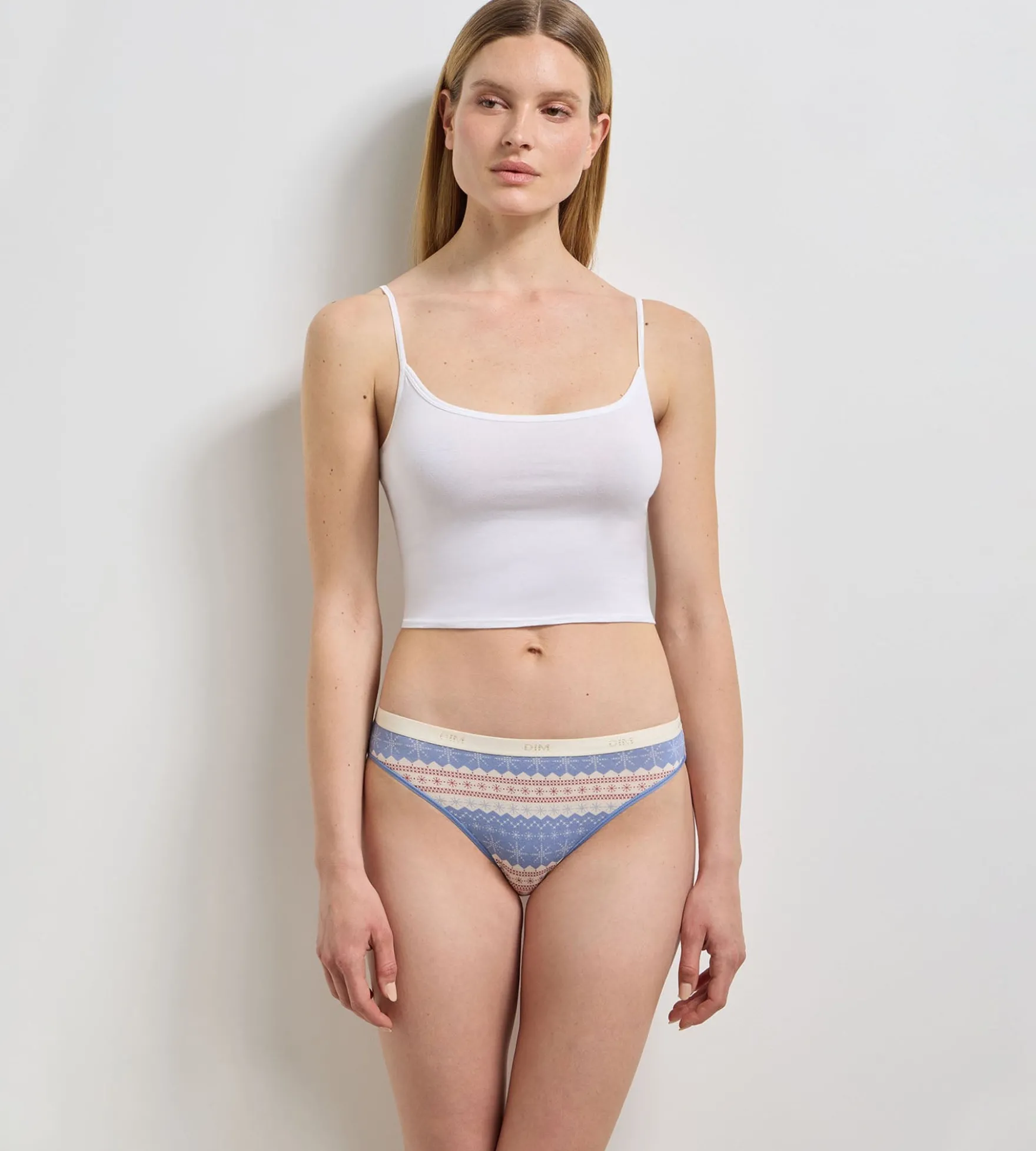 Lot de 5 culottes neige brune Les Pockets Coton