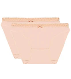 Lot de 2 culottes pour Femme Roses DIM Fashion