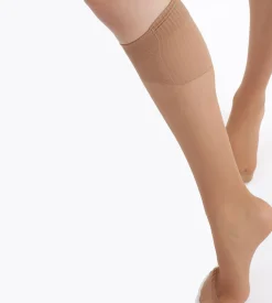 Lot de 2 mi-bas cannelle Absolu Flex 20D