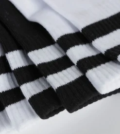 Lot de 3 paires de chaussettes basses homme Blanc Noir EcoDim