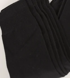 Lot de 3 paires de chaussettes homme Noir Dim Coton