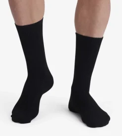 Lot de 2 paires de chaussettes homme Noir Bambou