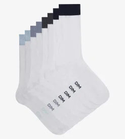 Lot de 4 paires de chaussettes homme Blanc EcoDim Mode
