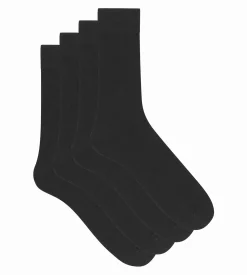 Lot de 2 paires de chaussettes noires homme Thermo