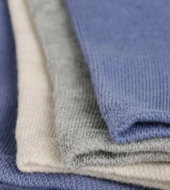Lot de 3 paires de socquettes homme Bleu Gris Beige Dim Coton