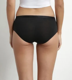 Lot de 5 shorties femme en coton Noir Nude Blanc Les Pockets Ecodim