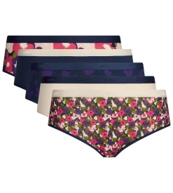 Lot de 5 shortys éclat floral Les Pockets Coton