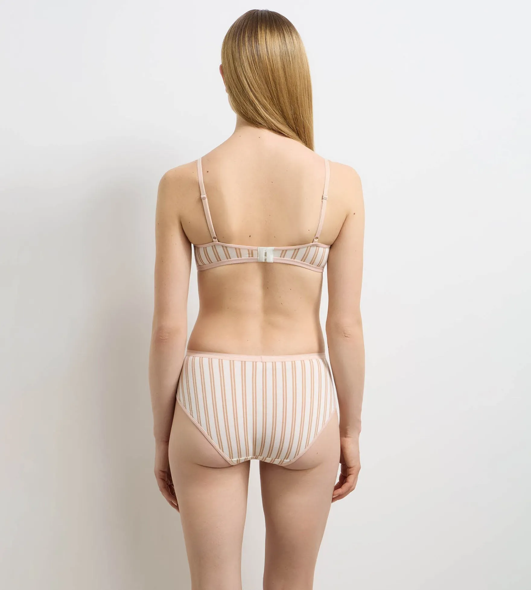 Lot de 3 shortys à élastique fantaisie bleu pétale Dim x Ines de la Fressange