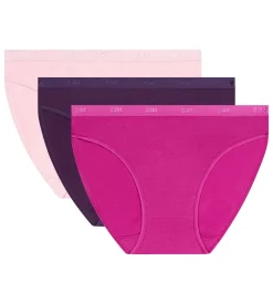 Lot de 3 slips femme coton stretch à message Les Pockets