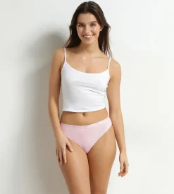 Lot de 3 slips femme coton stretch à message Les Pockets