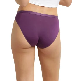 Lot de 5 slips femme coton stretch à message Les Pockets