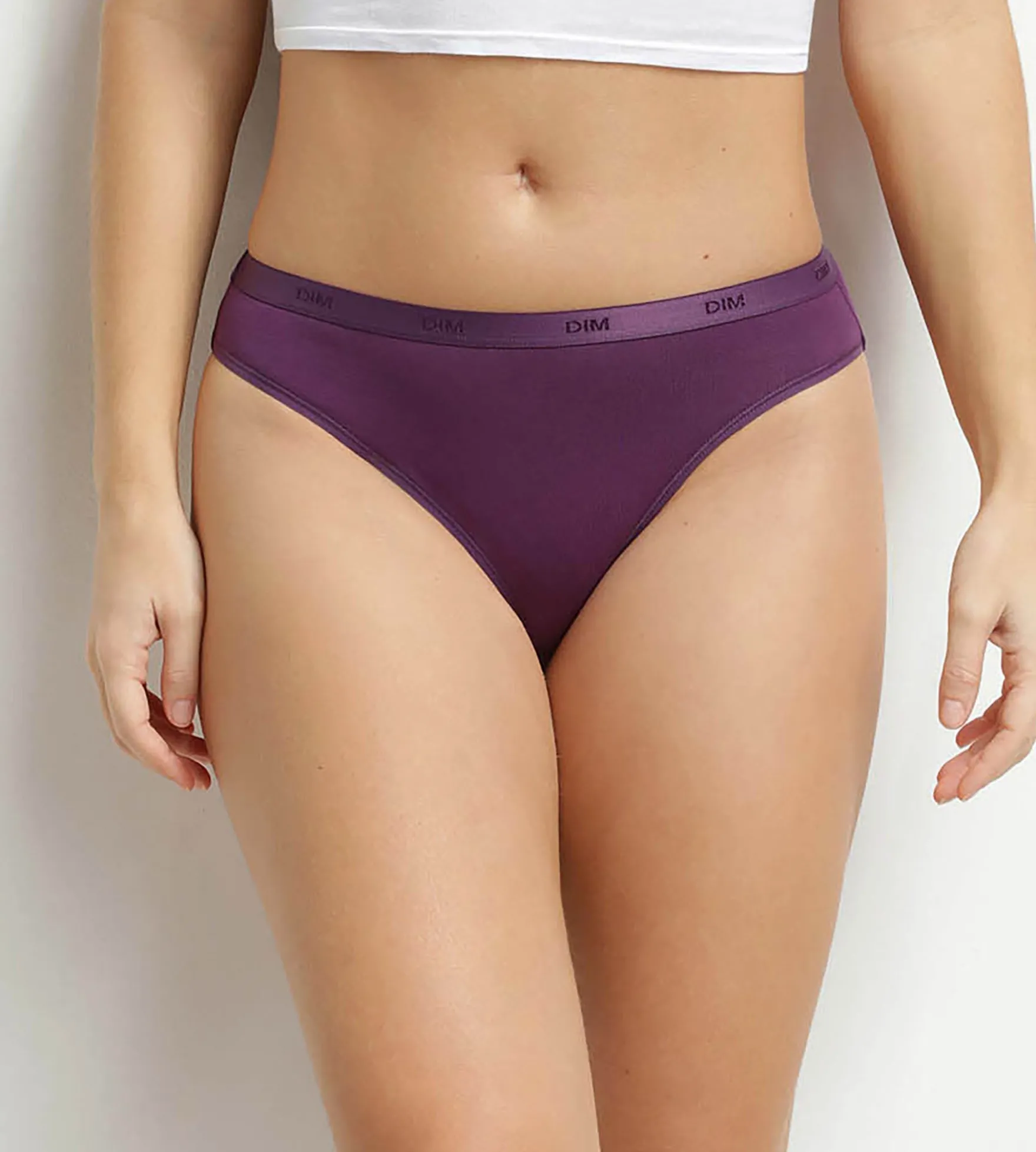 Lot de 5 slips femme coton stretch à message Les Pockets
