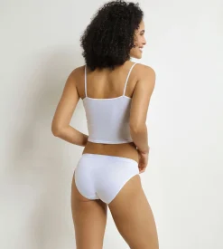 Lot de 3 slips femme Violet, Blanc Les Pockets Ecodim