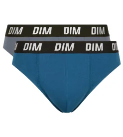 Lot de 2 slips homme à thermorégulation active Bleu Regul Activ