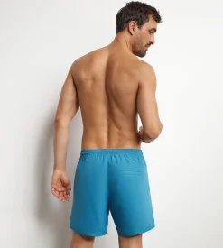 Maillot de bain homme boxer Bleu motif citron Dim Swimwear