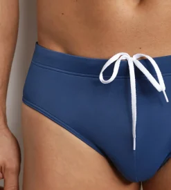 Maillot de bain homme slip Bleu Denim Dim Swimwear