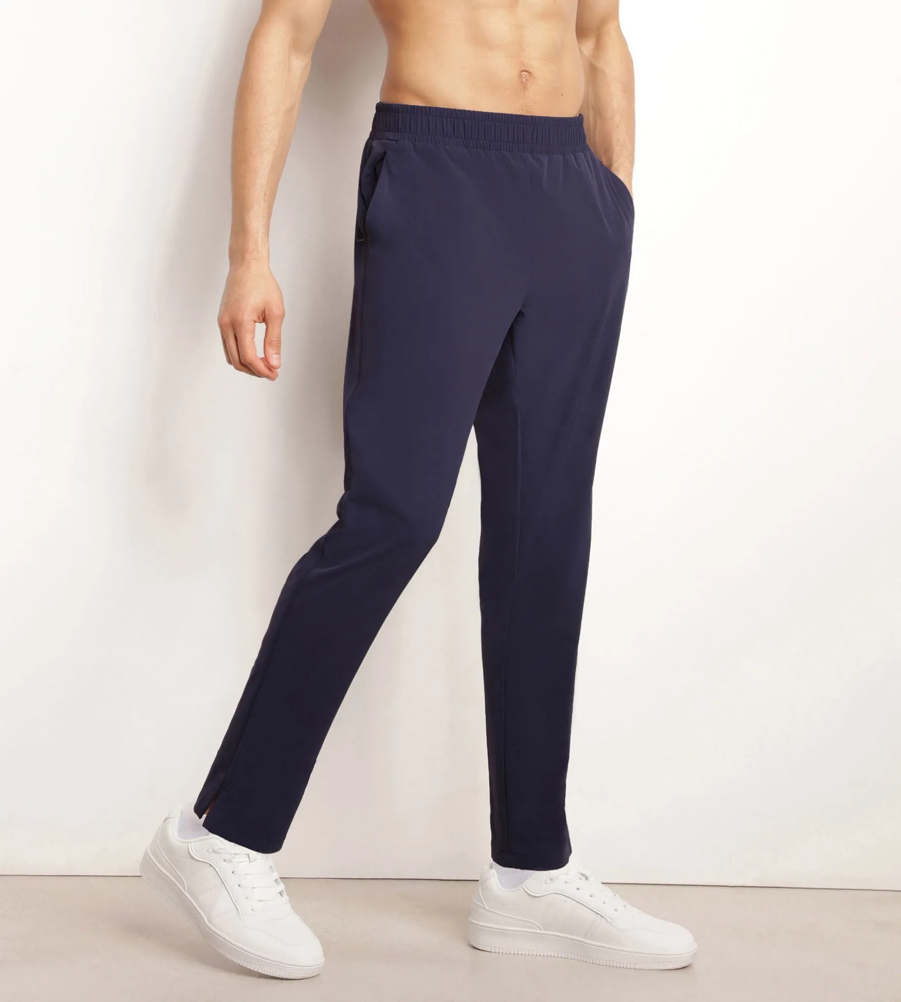 Pantalon de sport chino homme Bleu Nuit Dim Move
