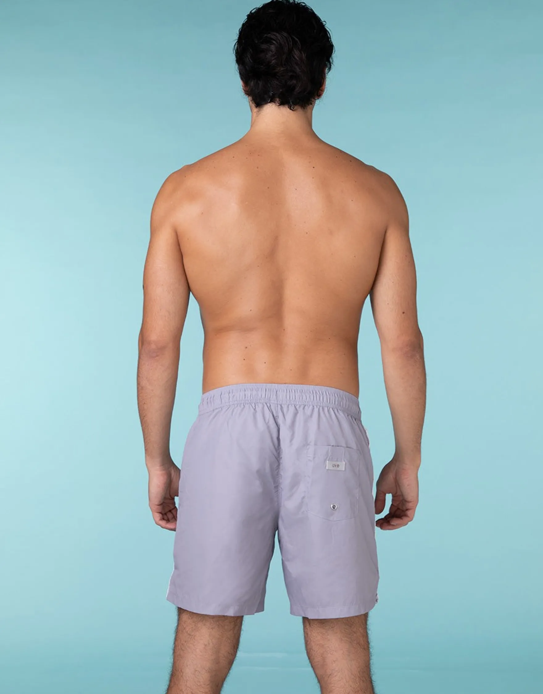 Short de bain bleu egyptien pour homme