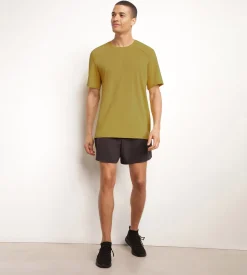 Short de sport homme en matière aérée Noir Dim Move