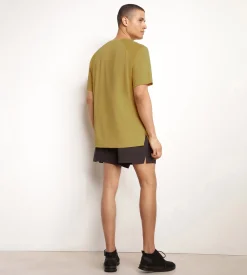 Short de sport homme en matière aérée Noir Dim Move
