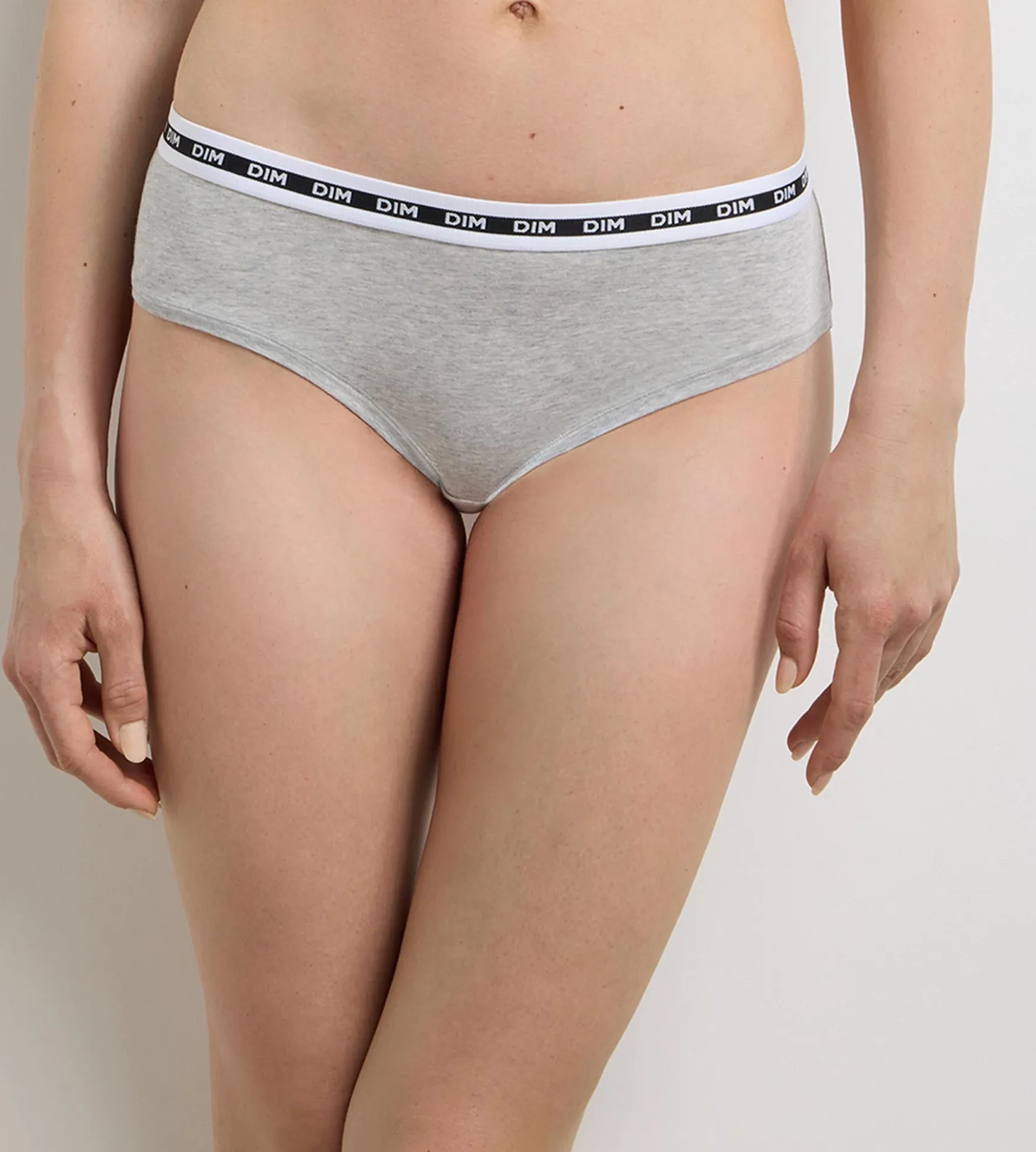 Shorty femme Gris Chiné Dim Icons